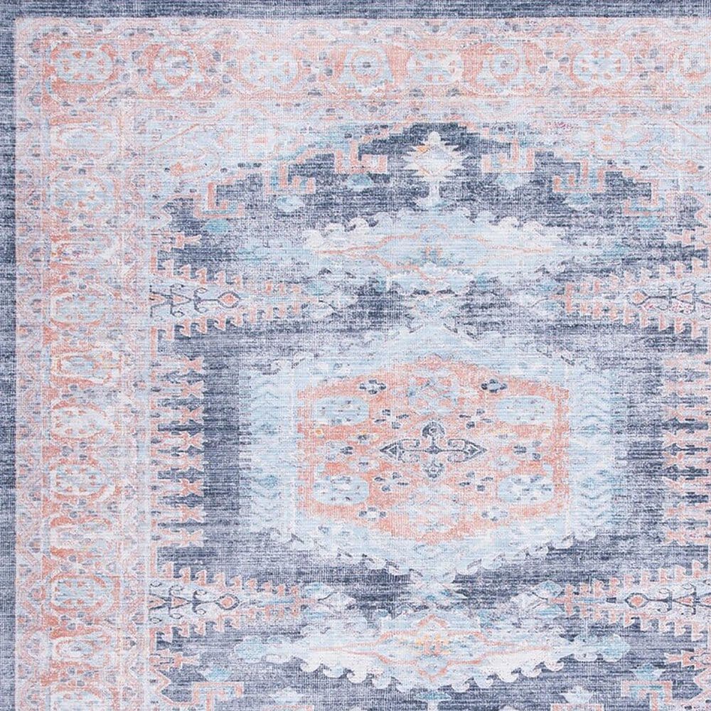 Safavieh Serapi 6&#39;7&quot; x 9&#39; Terracotta and Blue Area Rug, , large