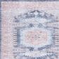 Safavieh Serapi 6"7" x 9" Terracotta and Blue Area Rug, , large