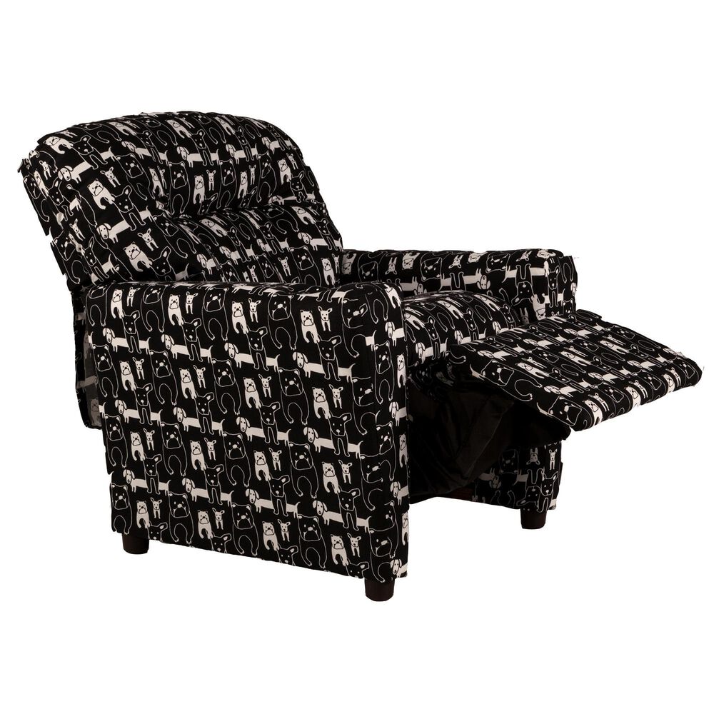 Brazil Tween Recliner in Black, , large