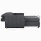 Lifestyle Solutions Galloway Convertible Sofa in Charcoal, , large