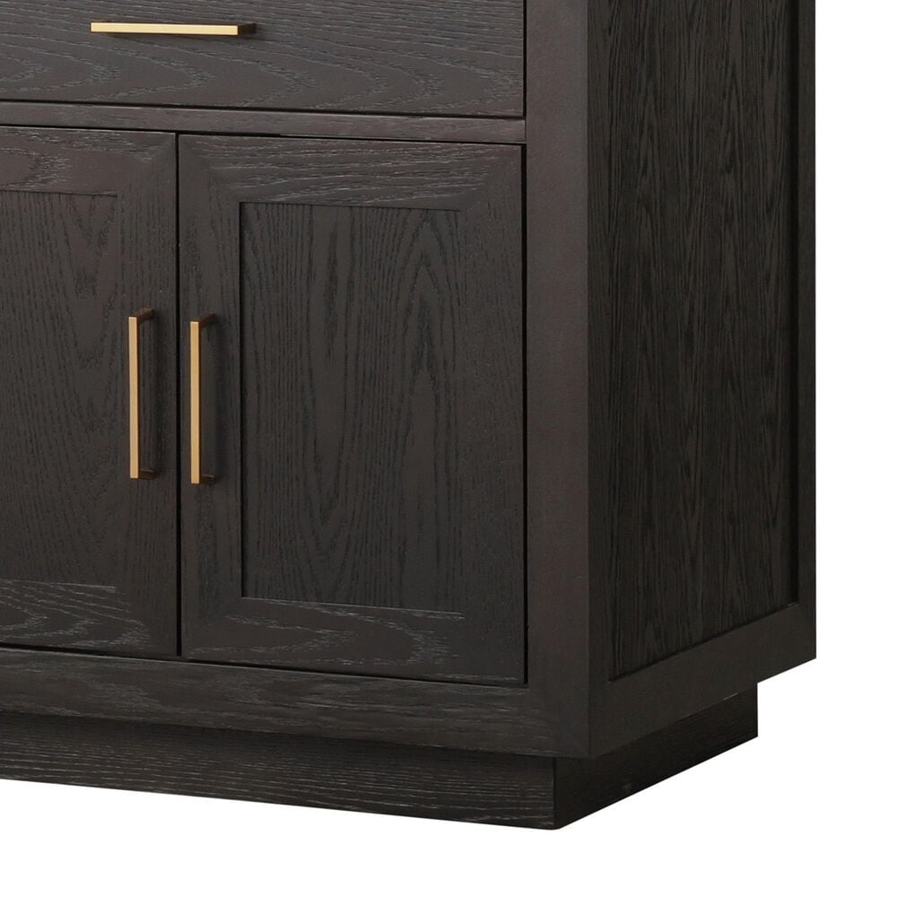 Lexora Home Abbey 80&quot; Double Bathroom Vanity in Brown Oak with 2 cm White Quartz Top and Rectangular Sinks, , large