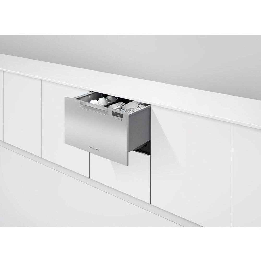 Fisher &amp; Paykel Built-In Single Drawer Dishwasher with 7 Place Settings in Stainless Steel, , large