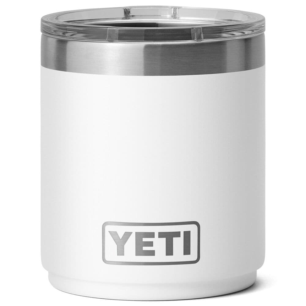 YETI Rambler 10 Oz Lowball 2.0 with MagSlider Lid in White, , large