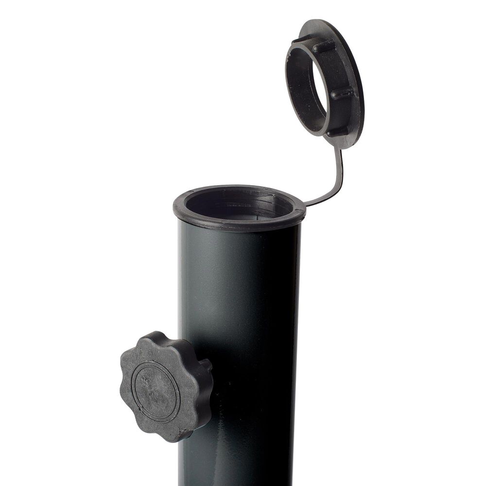 CorLiving Patio Umbrella Stand in Dark Grey, , large