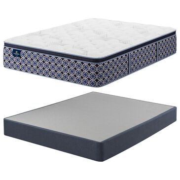 Serta Perfect Sleeper Select Leawood Plush Pillow Top Full Mattress with High Profile Box Spring, , large
