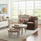 Stickley Furniture Maidsatone 36" Round Cocktail Table in Sandbank, , large
