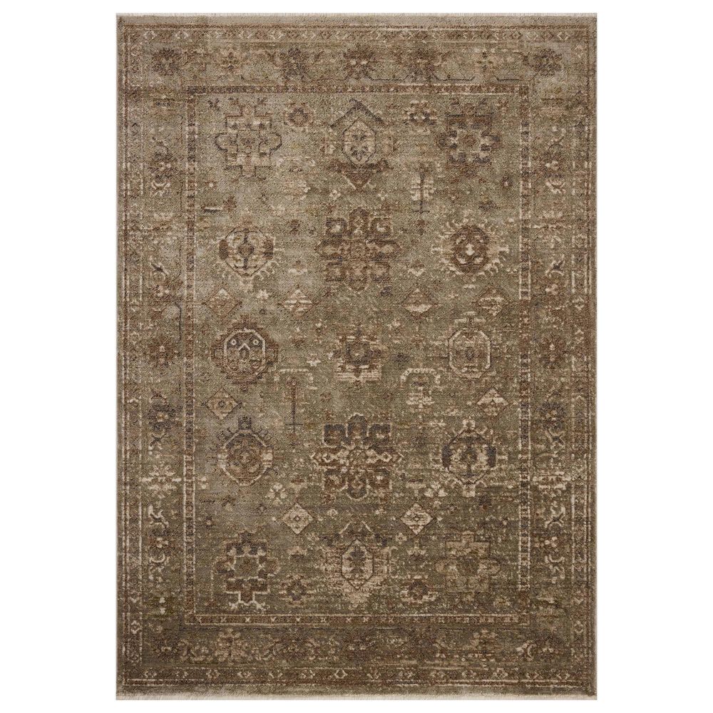 Loloi Haywood Sage and Earth 3"6" x 5"7" Area Rug, , large