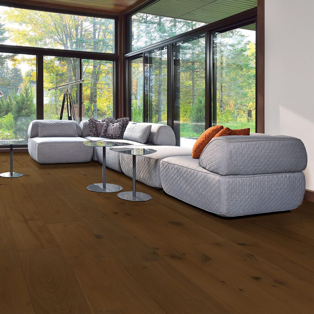Fuzion Homestead Morning Coffee Oak Engineered Hardwood, , large