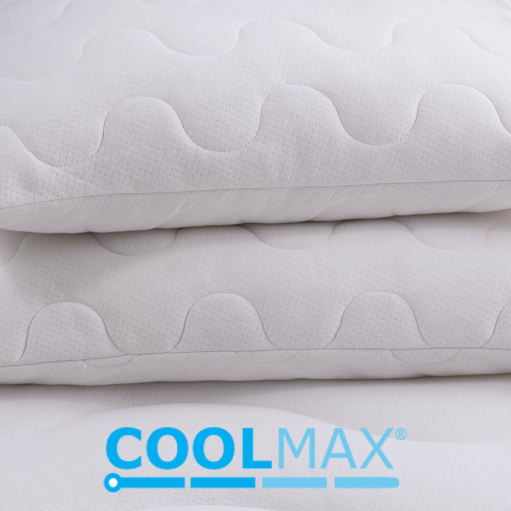 Allied Home Coolmax Jumbo Pillow Protector in White &#40;Set of 2&#41;, , large