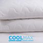 Allied Home Coolmax Jumbo Pillow Protector in White (Set of 2), , large