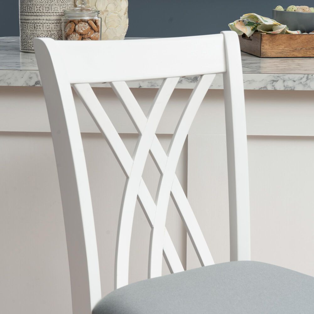 Linon Home Decor Maggie Counter Stool in White, , large