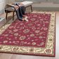 Radici USA Como 1596 Red 5"5" x 7"7" Area Rug, , large