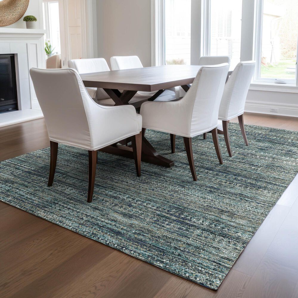 Dalyn Rug Company Solace SL3 5&#39; x 7&#39;6&quot; Teal Area Rug, , large