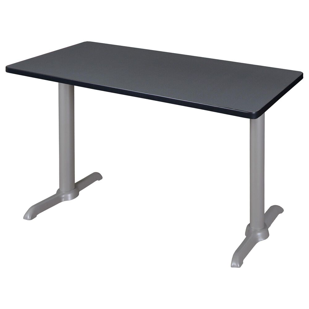 Regency Global Sourcing Cain 48" x 24" Training Table in Grey, , large