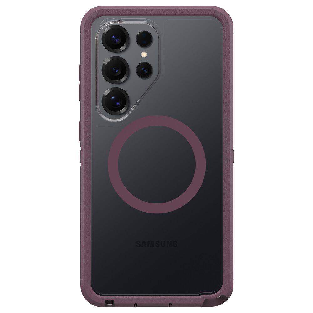 OtterBox Defender Pro XT Magnetic Case for Samsung Galaxy S26 in Clear and Purple Mystery, , large