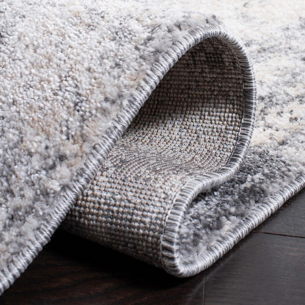 Safavieh Aston ASN704 3&#39; x 5&#39; Ivory and Grey Area Rug, , large