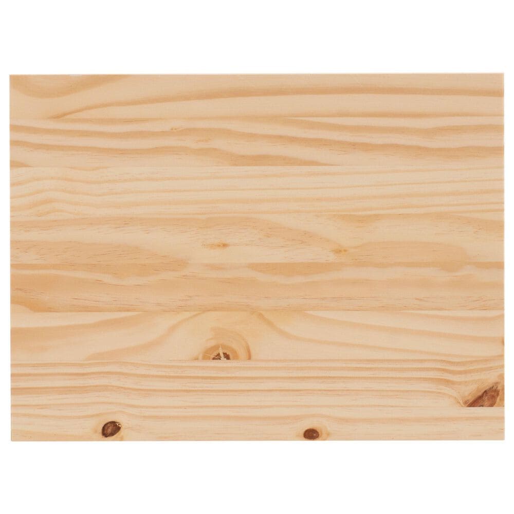 Linon Home Decor Cary 6-Drawer Wide Rolling Cart in Natural, , large