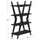 Bassett Mirror Company Stratton 4-Shelf Etagere in Black, , large