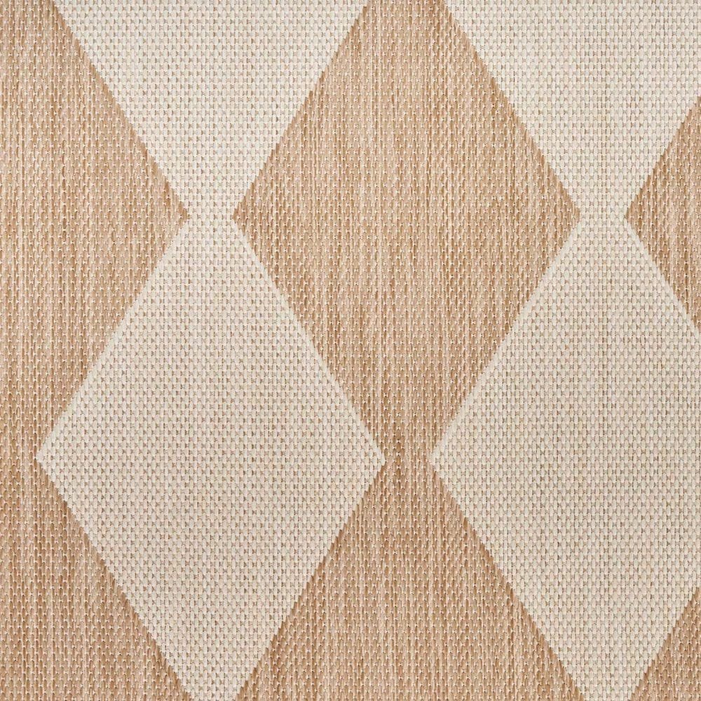 Nourison Positano Geometric Jute 7&#39; x 10&#39; Indoor/Outdoor Area Rug, , large