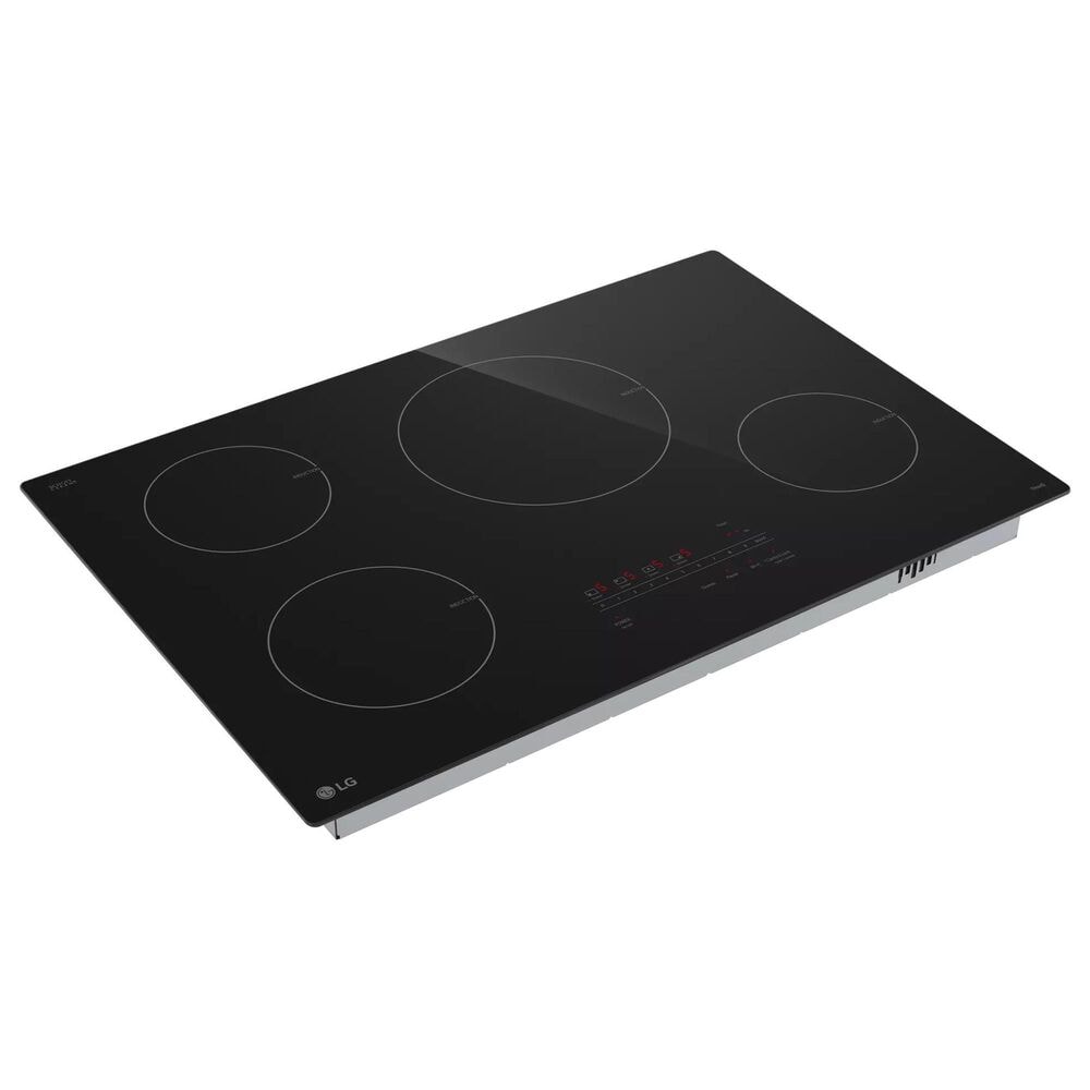 LG 30&quot; Smart Induction Electric Cooktop with UltraHeat 4.3kW Element in Black, , large