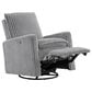 Oxford Baby Uptown Power Swivel Glider Recliner in Corduroy Ash Gray, , large