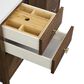 James Martin Vanities Myrrin 48" Vanity in Mid Century Walnut with 3 cm Ethereal Noctis Quartz Top, , large
