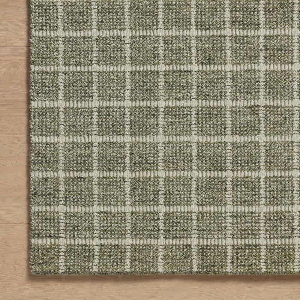 Amber Lewis x Loloi Cedar 11&#39;6&quot; x 15&#39; Olive and Ivory Area Rug, , large