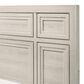 Crown Mark Lorriane 5-Piece King Bedroom Set in White, , large