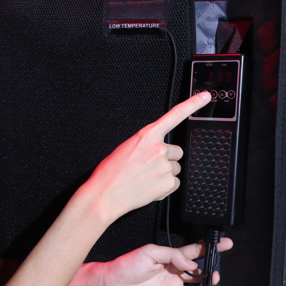 EZlife Infrared Sauna Tent with Chromotherapy  w/ ultra low EMF, , large