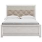 Ashley Altyra 4-Piece Queen Upholstered Bed Set in White, , large