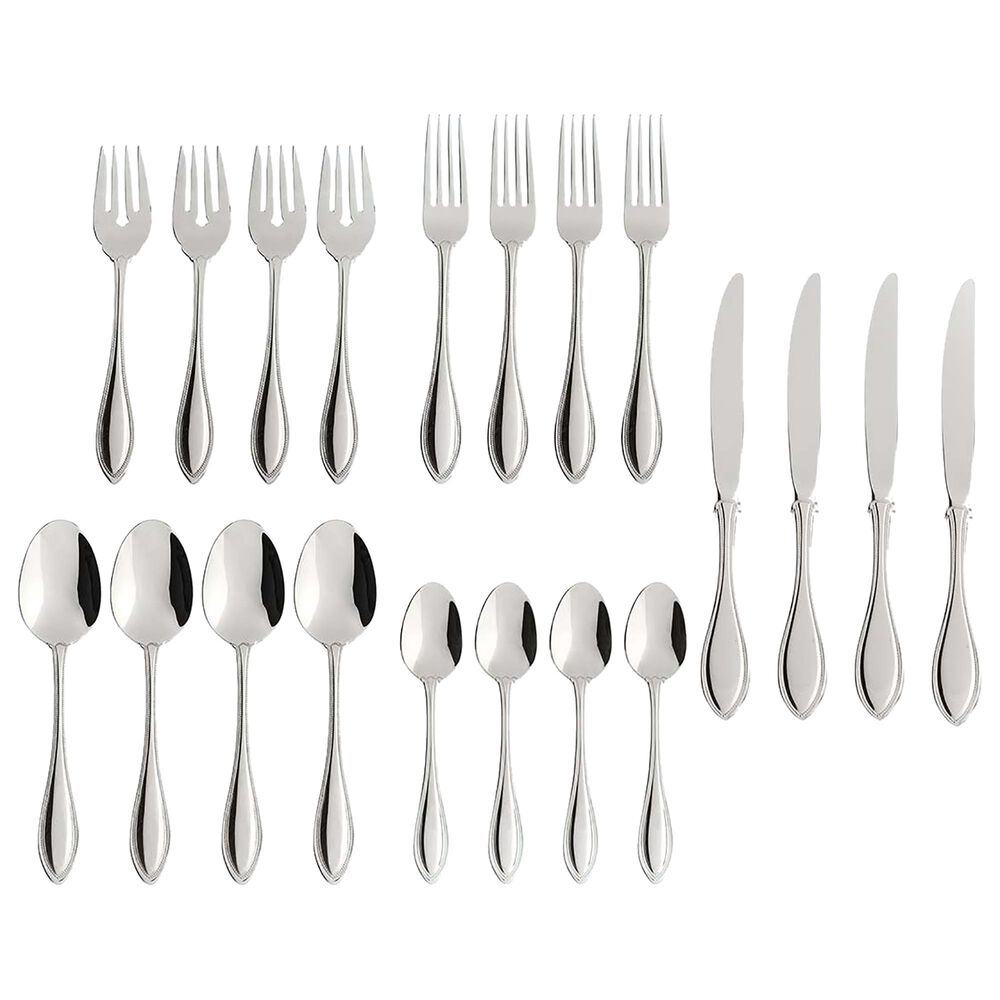 Anchor Hocking Oneida American Harmony 20-Piece Everyday Flatware Set in Stainless Steel, , large