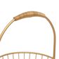 Maple and Jade 20" Traditional Metal Storage Basket in Gold, , large