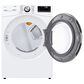 LG 5.0 Cu. Ft. Front Load Washer and 7.4 Cu. Ft. Gas Dryer with TurboWash 360 Laundry Pair in White (Pedestals Sold Separately), , large