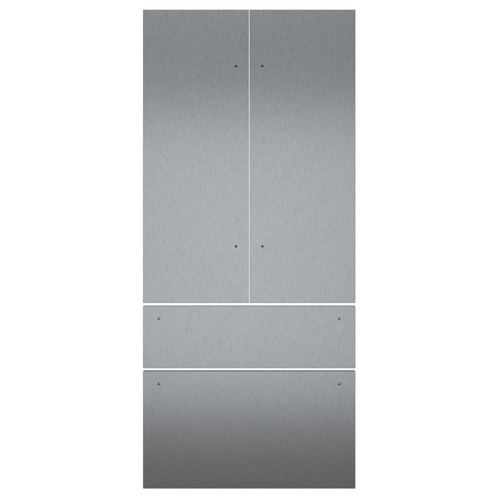 Thermador Door Panels for 36" French Door Bottom Mount Refrigerator in Stainless Steel, , large