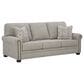 Ashley Gaelon Sofa in Dune Velvet, , large