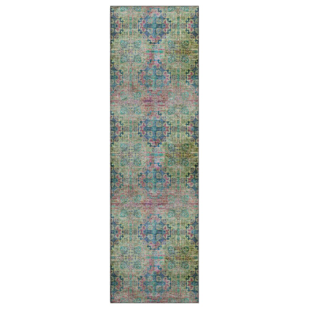 Dalyn Rug Company Trevi 2"3" x 7"6" Green Runner, , large