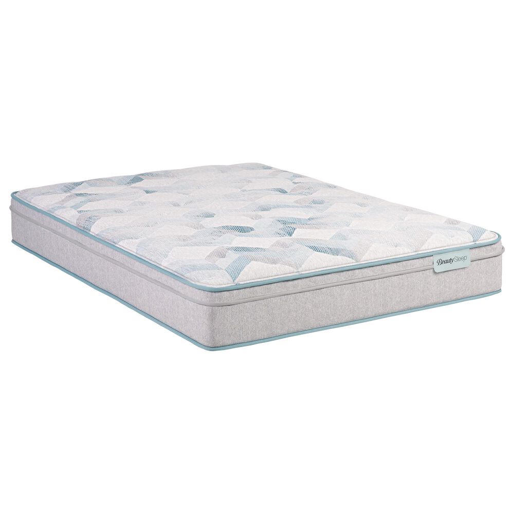 BeautySleep Essential Dream Medium Euro Top Twin Mattress with Low Profile Box Spring, , large