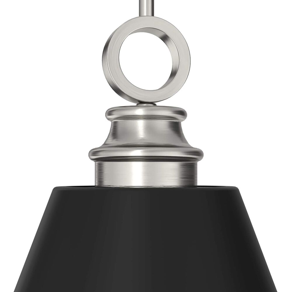 Hunter Klein 16&quot; 3-Light Pendant in Brushed Nickel, , large