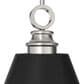 Hunter Klein 16" 3-Light Pendant in Brushed Nickel, , large