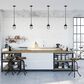 Golden Lighting Seaport Hanging Mini Pendant in Matte Black, , large