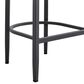 Armen Living Argiope Patio Bar Stool in Dark Gray, , large