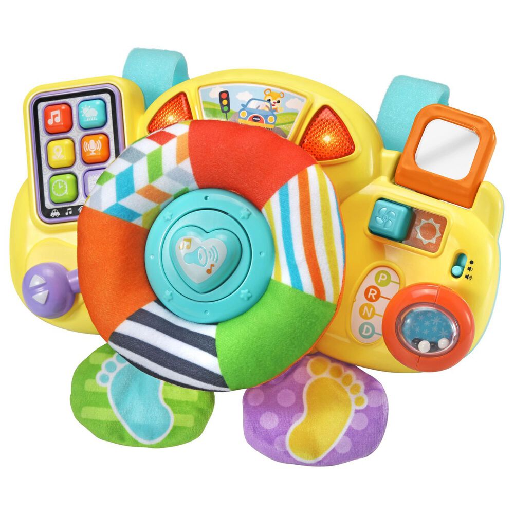 Vtech Bopping and Cruising Baby Driver Toy, , large