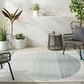 Surya Alfresco 3"7" x 5"7" Light Silver, Beige, Nickel and Pewter Indoor/Outdoor Area Rug, , large