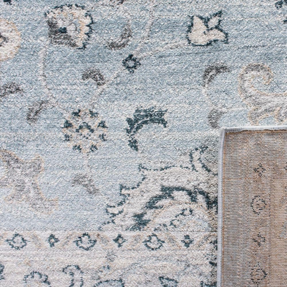 Safavieh Isabella ISA940M 9&#39; x 12&#39; Light Blue and Cream Area Rug, , large