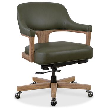 Hooker Furniture Briar Executive Swivel Tilt Chair in Light Transparent, , large