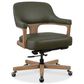 Hooker Furniture Briar Executive Swivel Tilt Chair in Light Transparent, , large