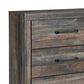 Ashley Drystan 4 Piece Full Storage Bed Set in Rustic Brown, , large