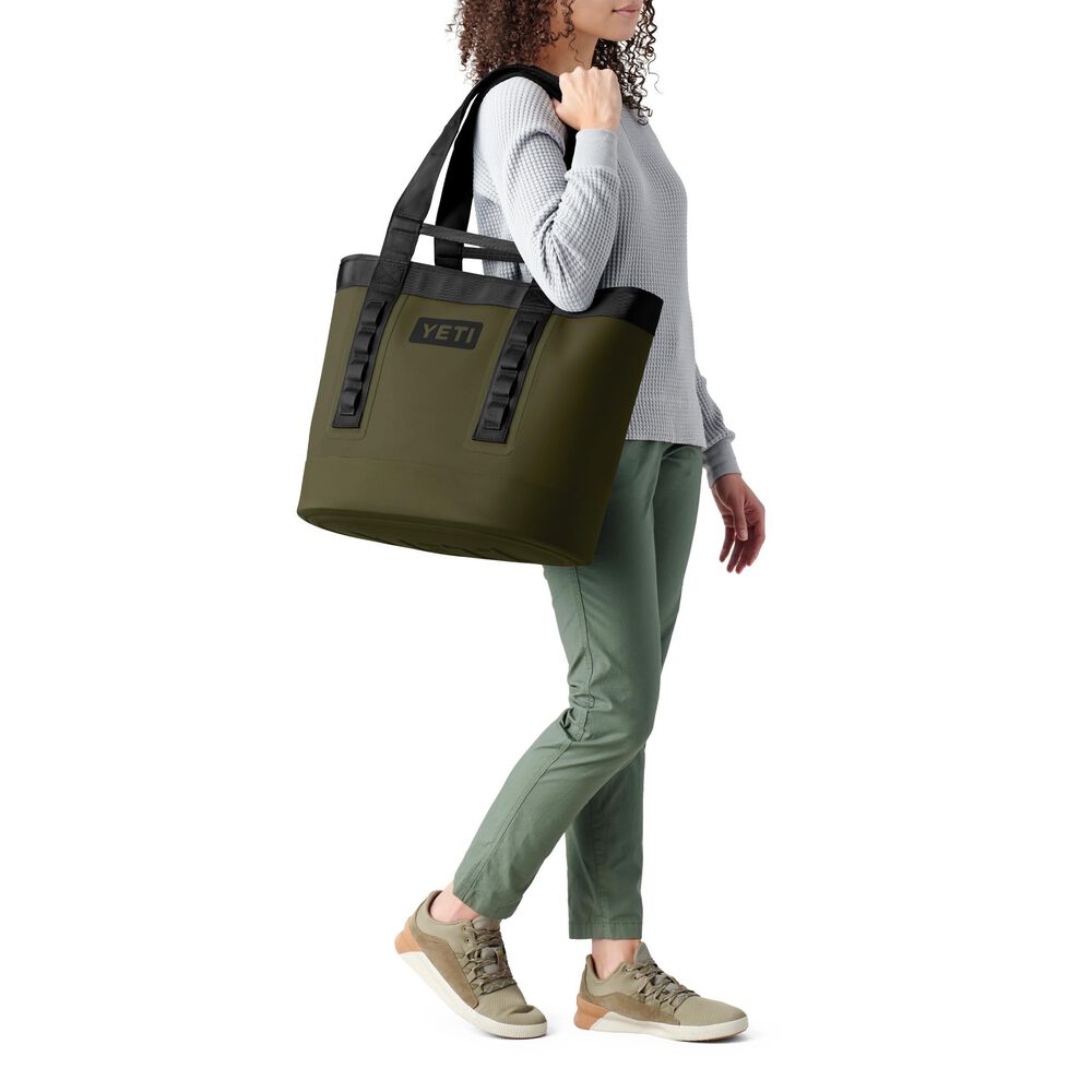 YETI Camino 35 Carryall Tote Bag in Olive and Black | NFM