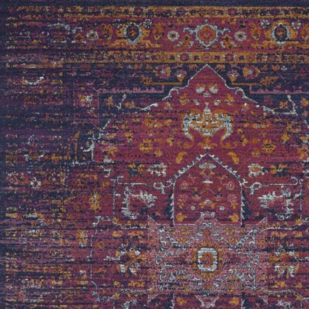 Safavieh Evoke EVK275F 2&#39;2&quot; x 15&#39; Blue and Fuchsia Runner, , large