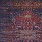 Safavieh Evoke EVK275F 2"2" x 15" Blue and Fuchsia Runner, , large